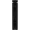 Ekena Millwork Galveston Wrought Iron Bracket, (Triple center brace), Antiqued Silver 2"W x 7 1/2"D x 10"H BKTM02X07X10TGLASV - alternate 3